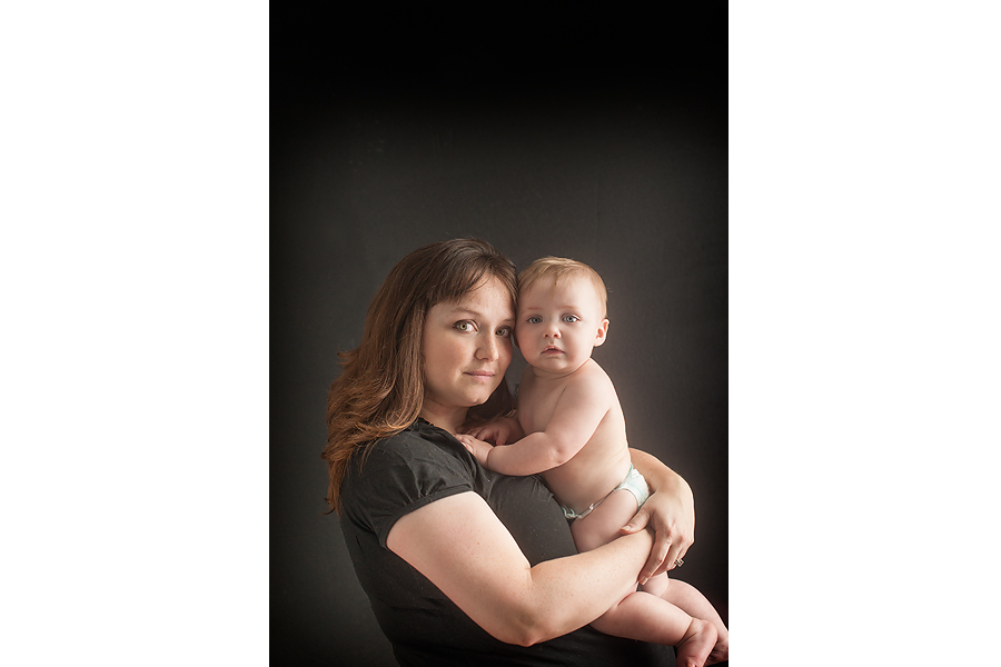 Saint John Photographer and her baby