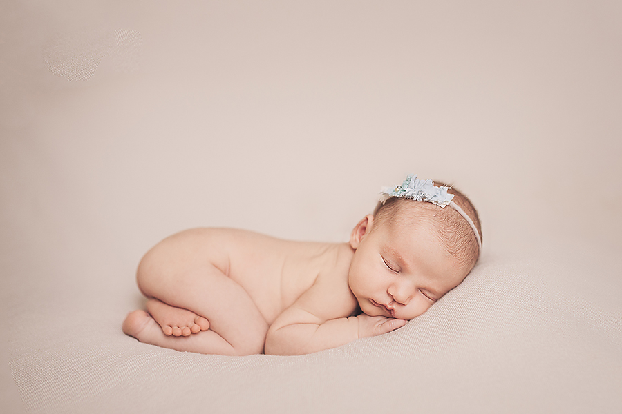 sleeping newborn