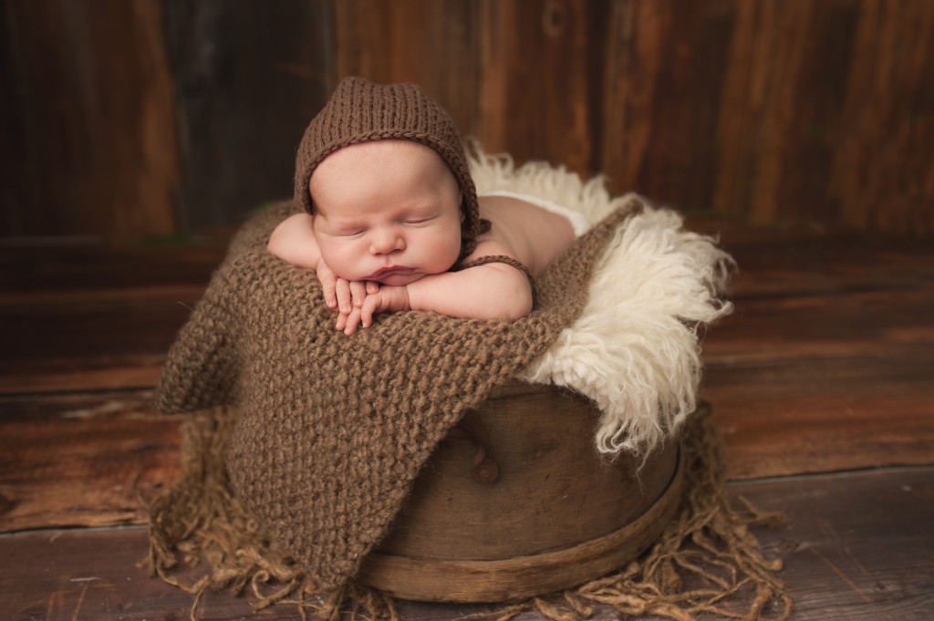 Saint john Photography in a bushel basket